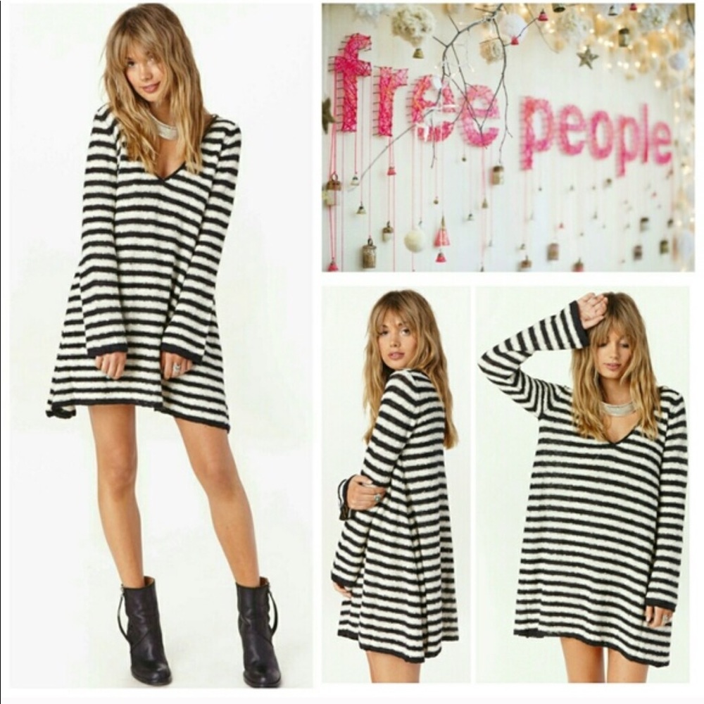 Free People Striped Sweater